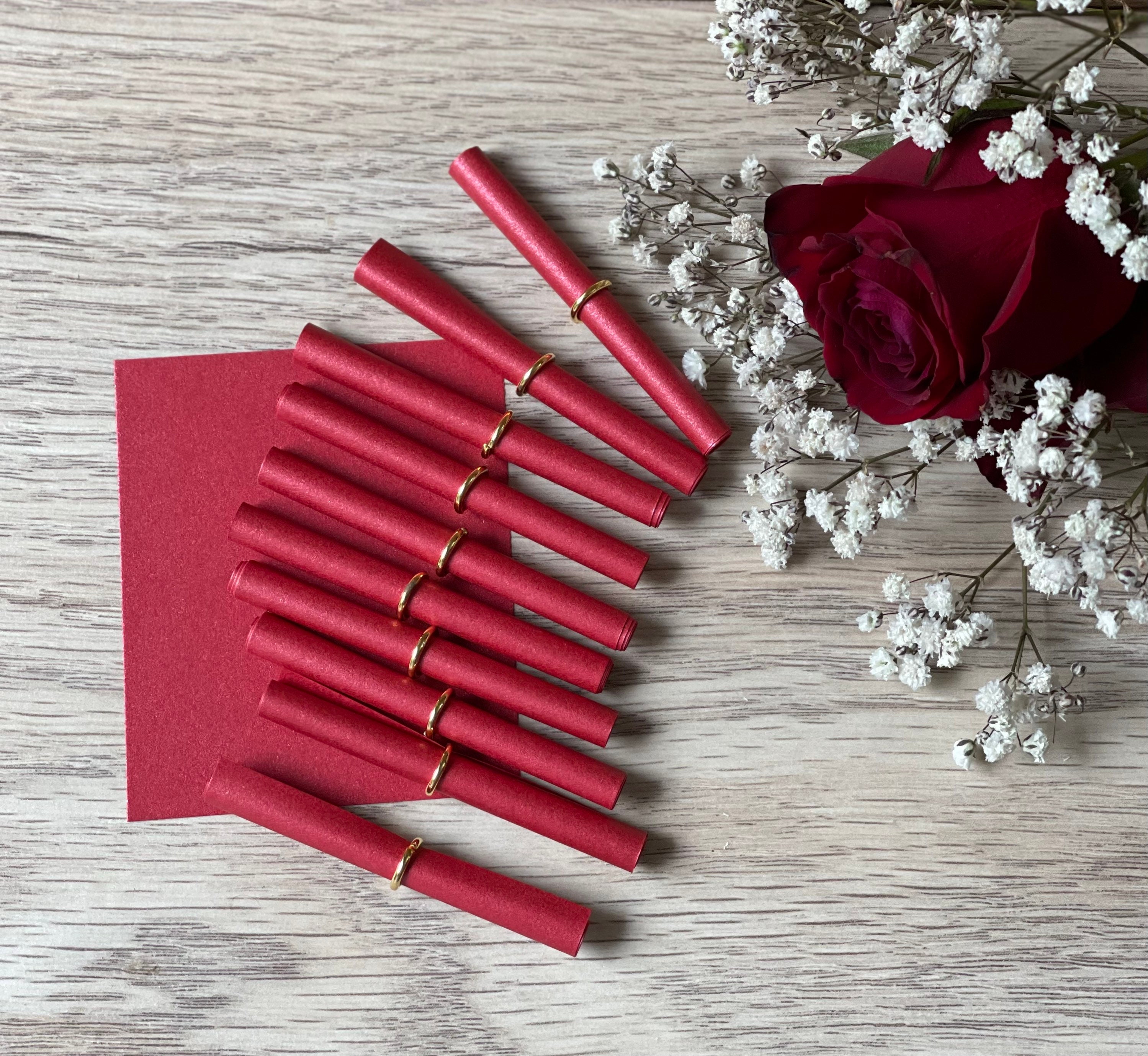 100 X Message Scrolls Sentiment Tags for Bottles Promise and - Etsy