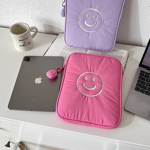 Smile iPad, Laptop Tablet Case 4 Color Available / Tablet PC & Laptop bag / Laptop Protective Sleeve