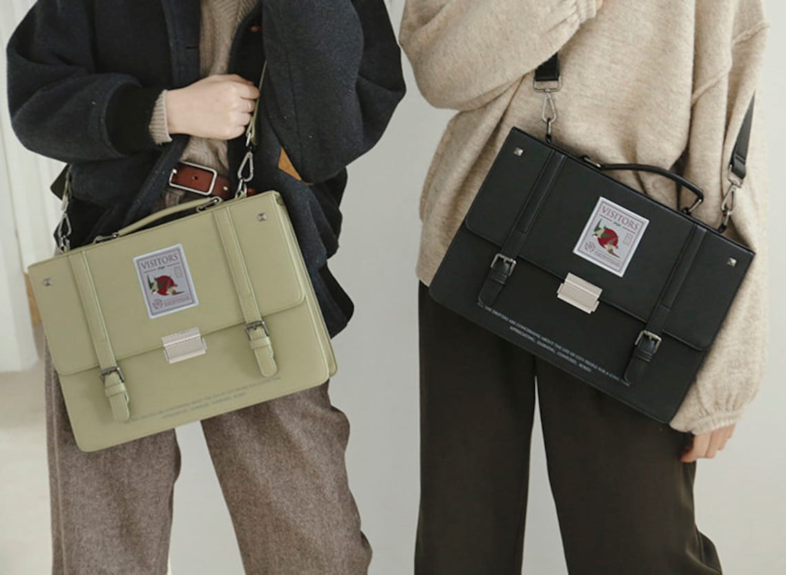 Japanese School Girl Style Retro Backpack & Shoulder Bag Etsy