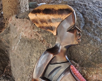 EbonyWoman Wood Carving African Art