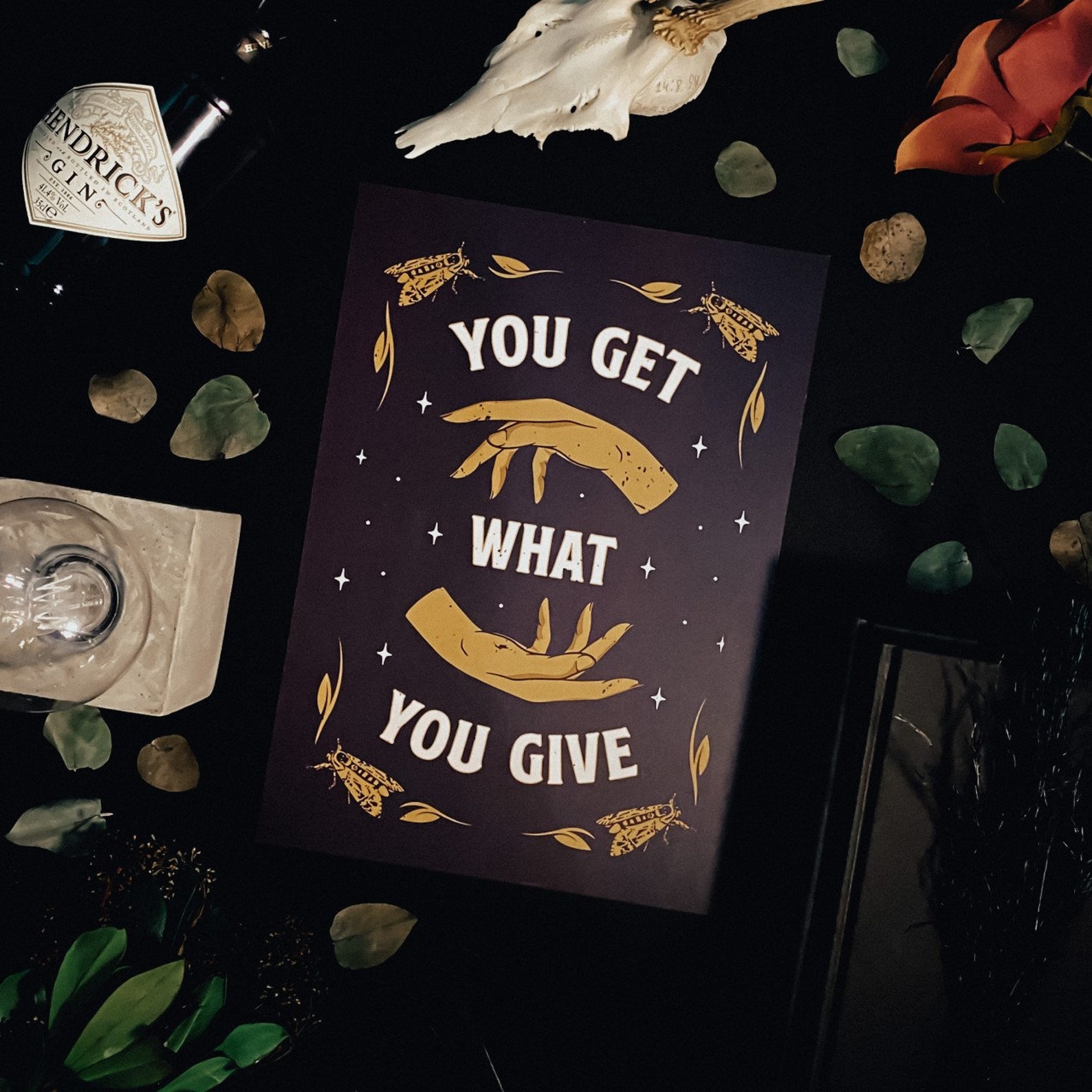 You Get What You Give Print Dark Art Print A4 Alternative Etsy You get what you give print dark art print a4 alternative etsy