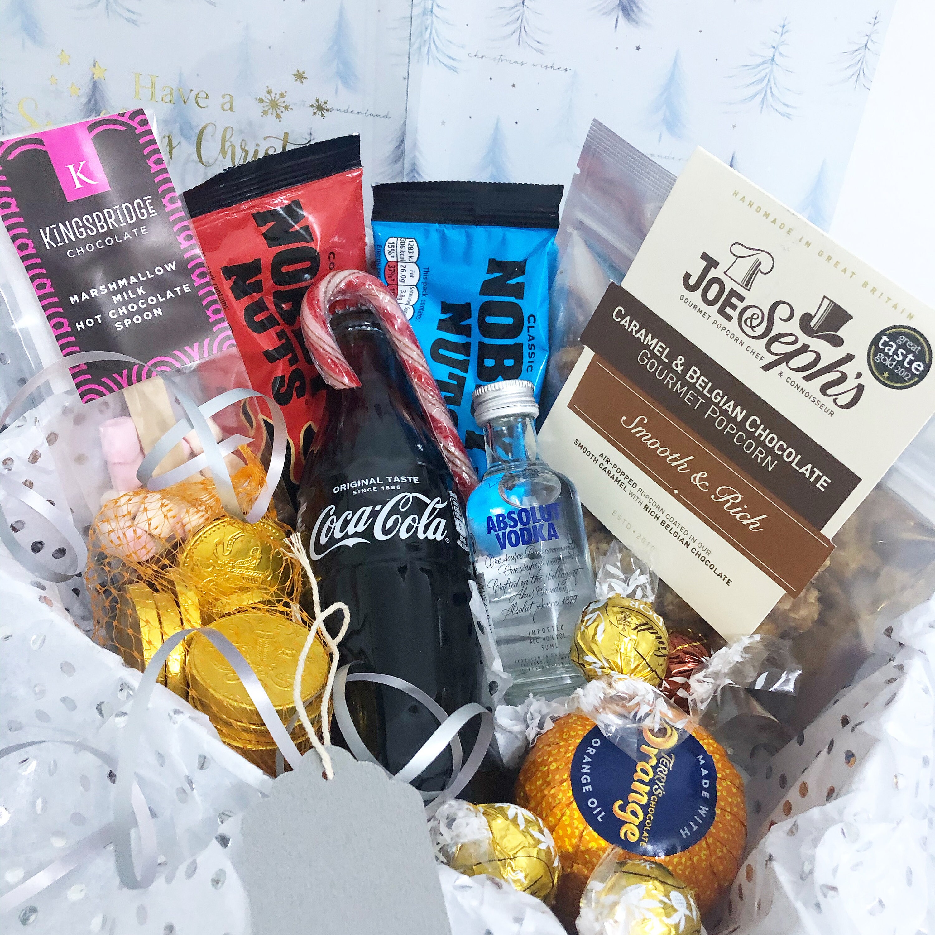 Christmas Party Hamper Christmas Treats Hamper Gift Box Etsy