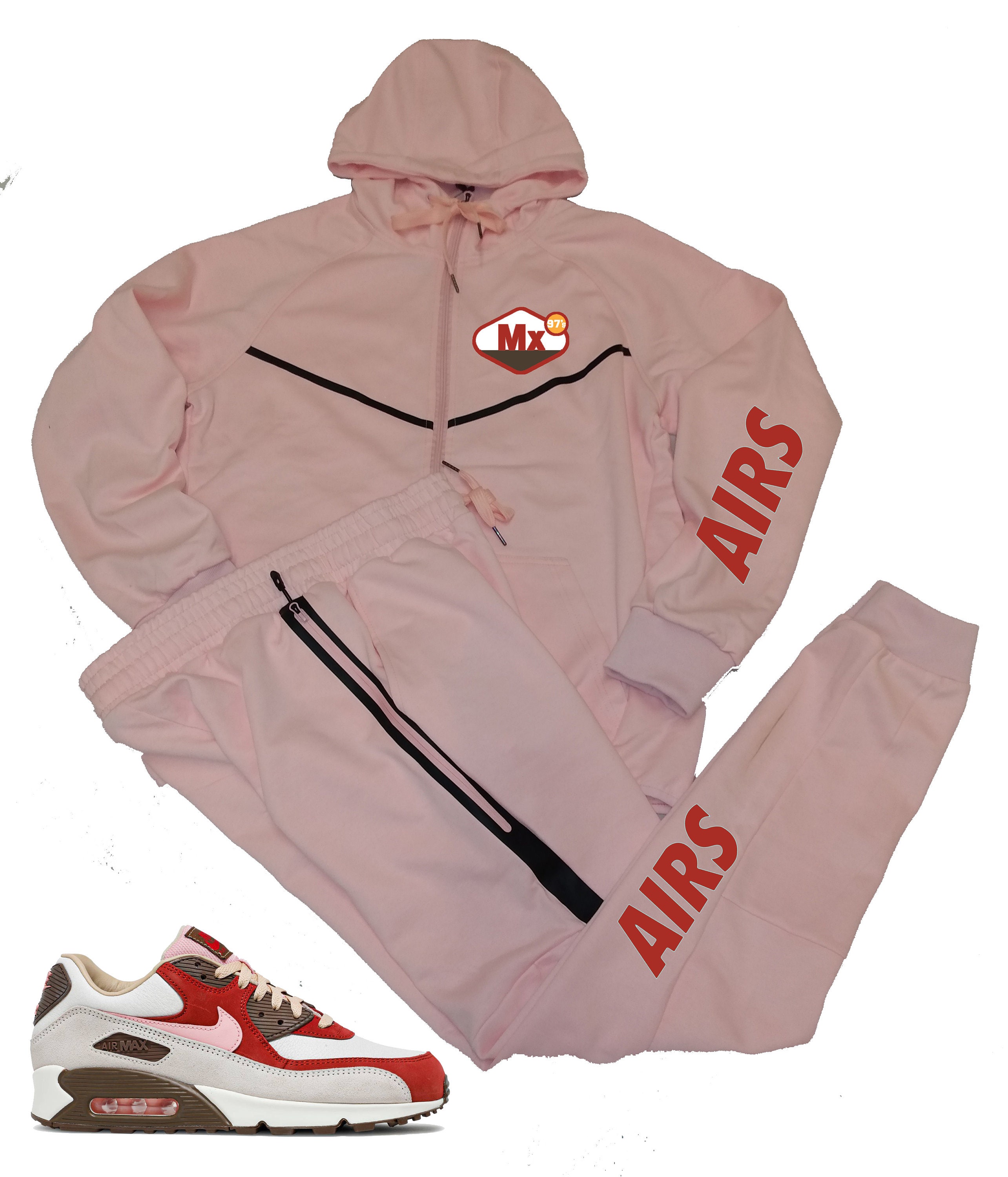 air max tracksuit grey