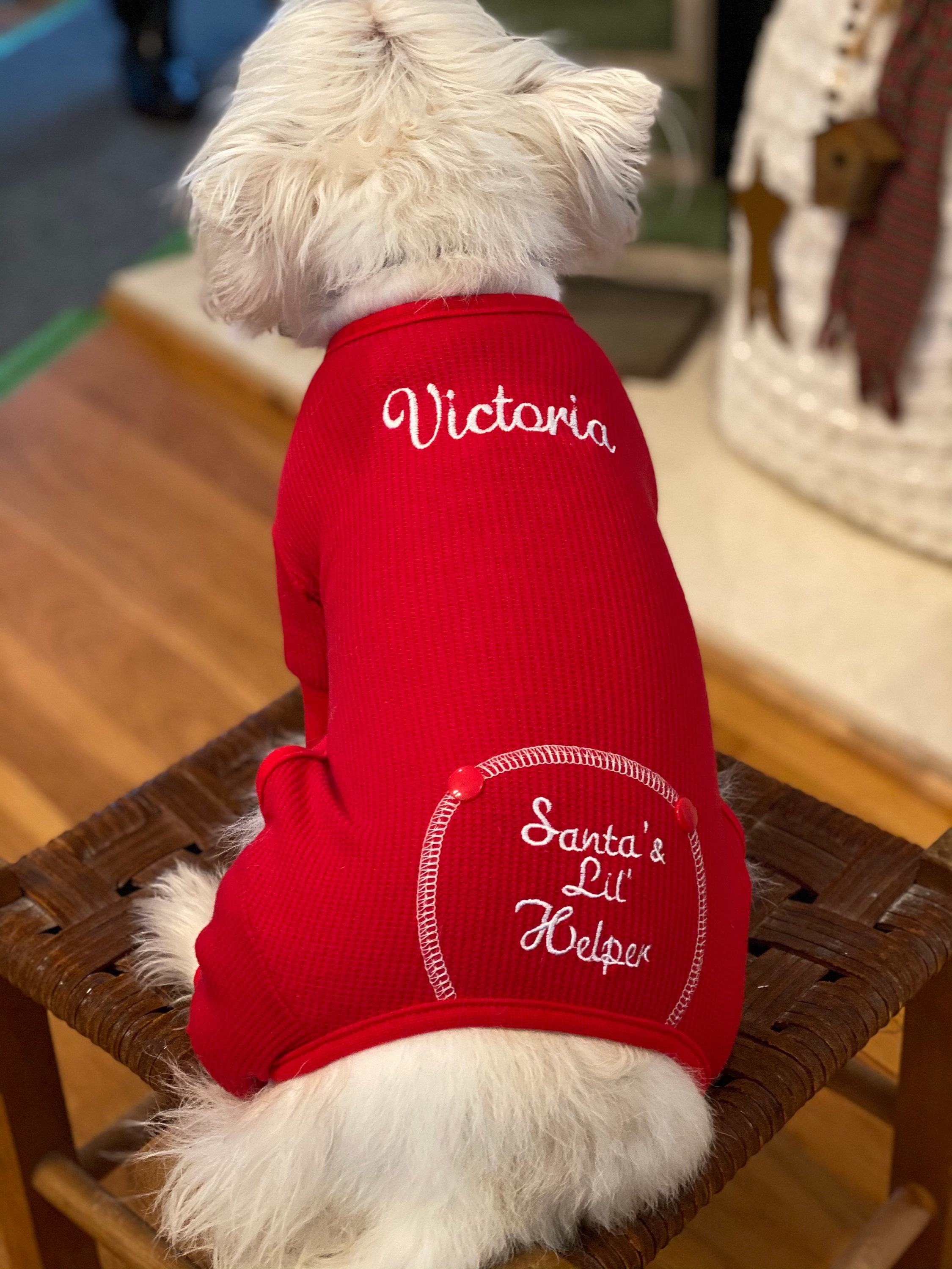 Santa's little hotsell helper pyjamas