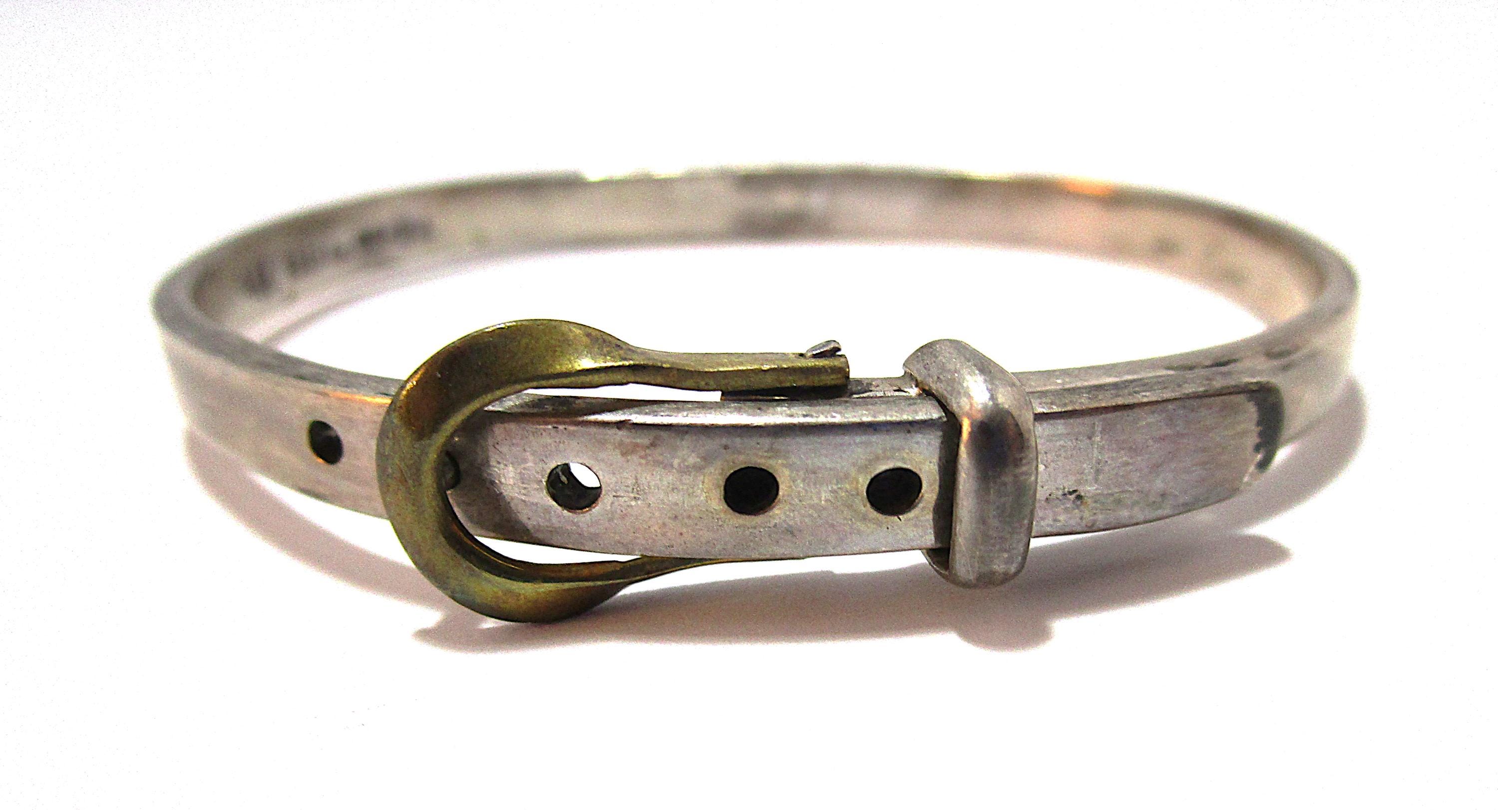 アクセサリー VINTAGE Mexican belt bangle silver925 Sterling Belt Mexico - Etsy