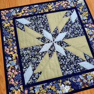 Golden Feather Quilted Table Topper NCU0NTD289 main image 1