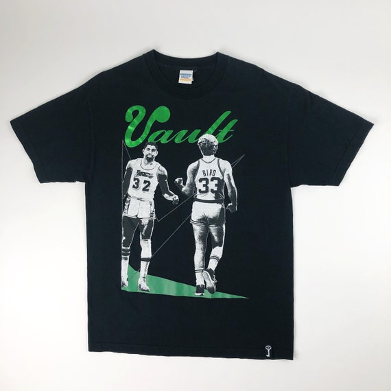 VTG NBA Magic Johnson & Larry Bird LA Lakers Bosto