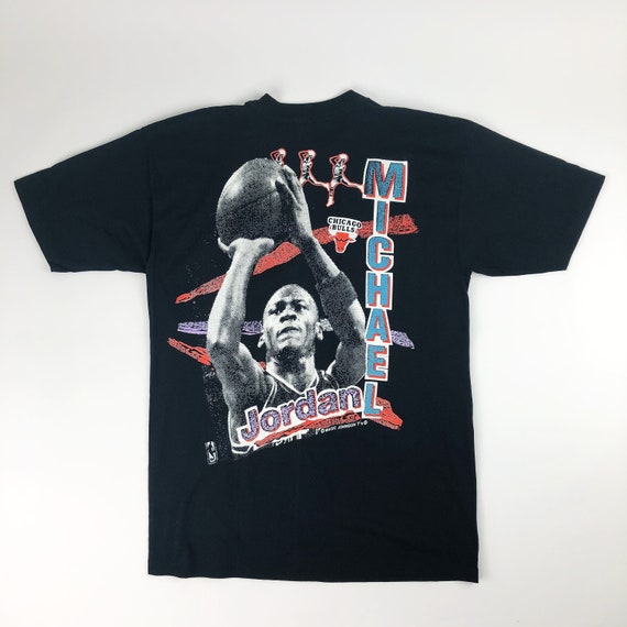 VTG NBA Chicago Bulls Michael Jordan Magic Johnson