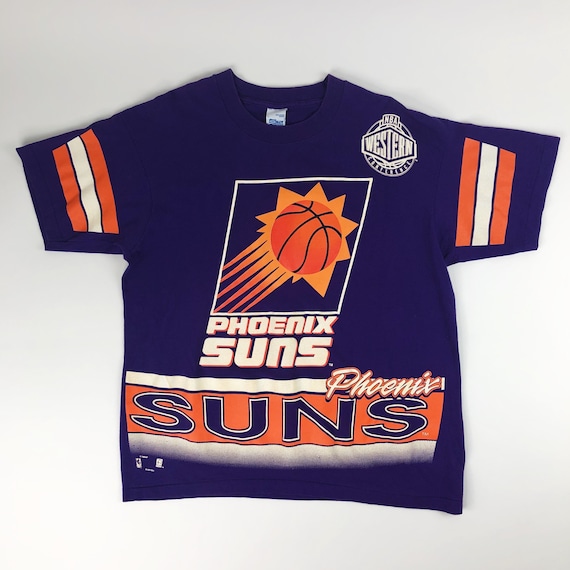 VTG NBA Phoenix Suns Salem Sportswear All Over Pri