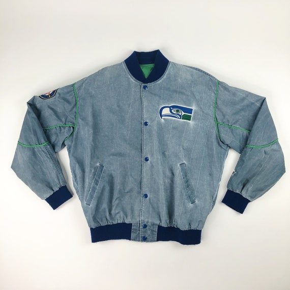 VTG NFL Rare Seattle Seahawks Starter Jacket Adult