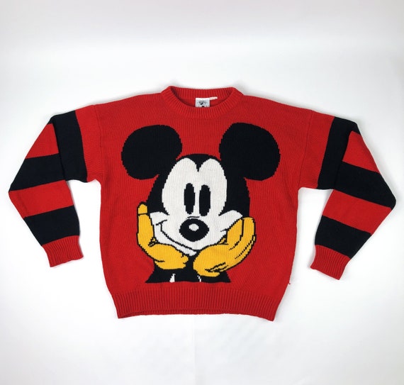 VTG Disney Mickey & Co Mickey Mouse Sweater Size M