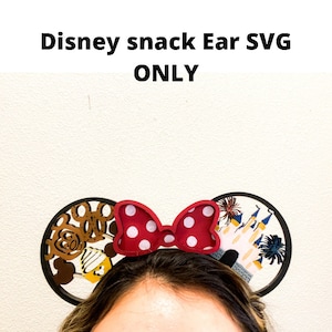 Snack Ears Svg File WDW