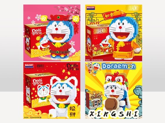 Doraemon Lunar New Year Series Mini Building Block – Money God