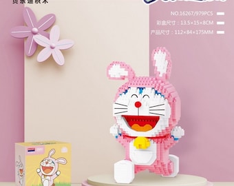 Mini Building Blocks - Doraemon in Rabbit Costume