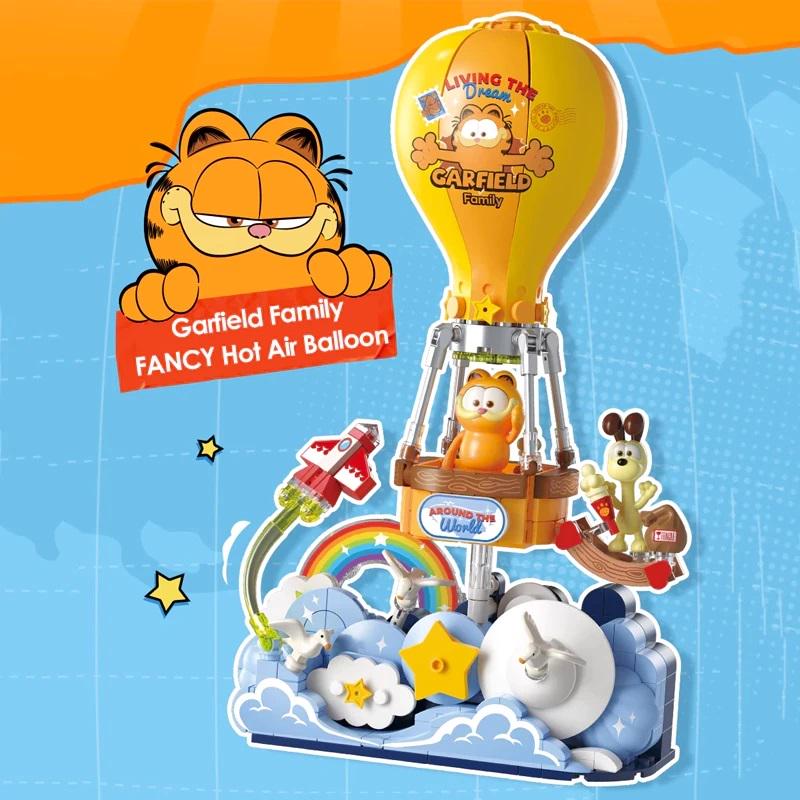 Garfield Fancy Hot Air Balloon Building Blocks - Etsy