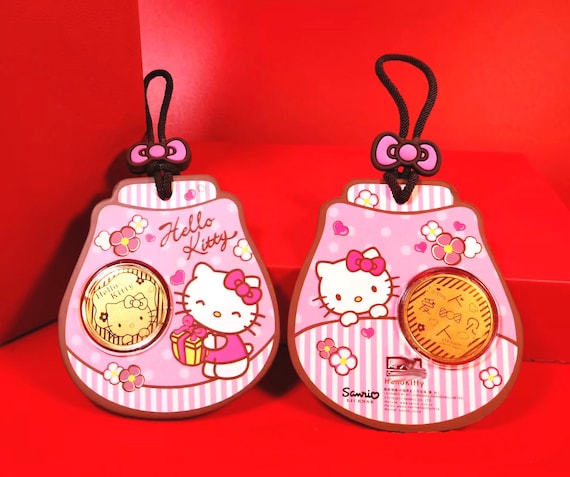 LNY SERIES | Omamori Amulet | Hello Kitty Commemorative Coin Lucky