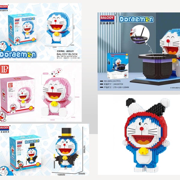 Mini Building Blocks - Doraemon Series