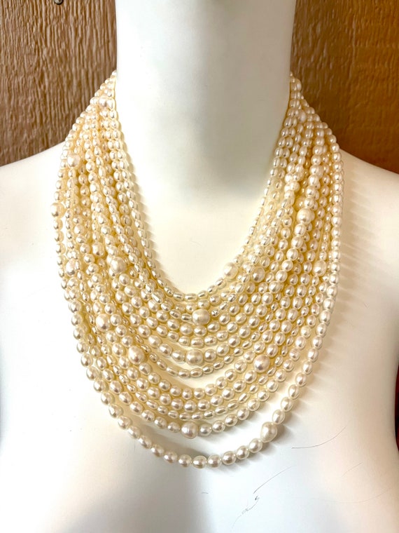 Vintage Ross Simons 12 Strand 