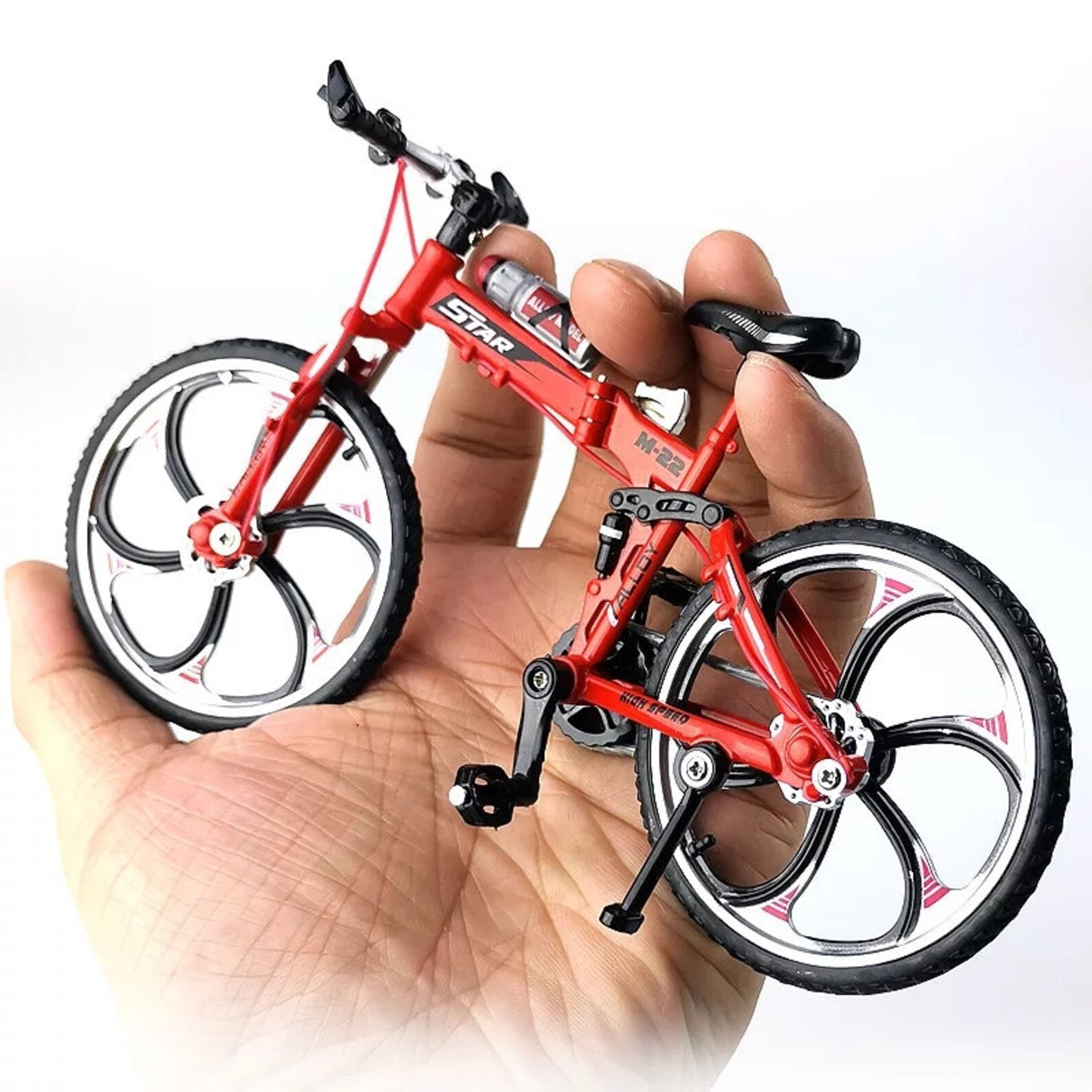 Diecast Metall Fahrrad Modell Miniatur Spielzeug Gefaltet - Il 1588xN.3231206706 978v