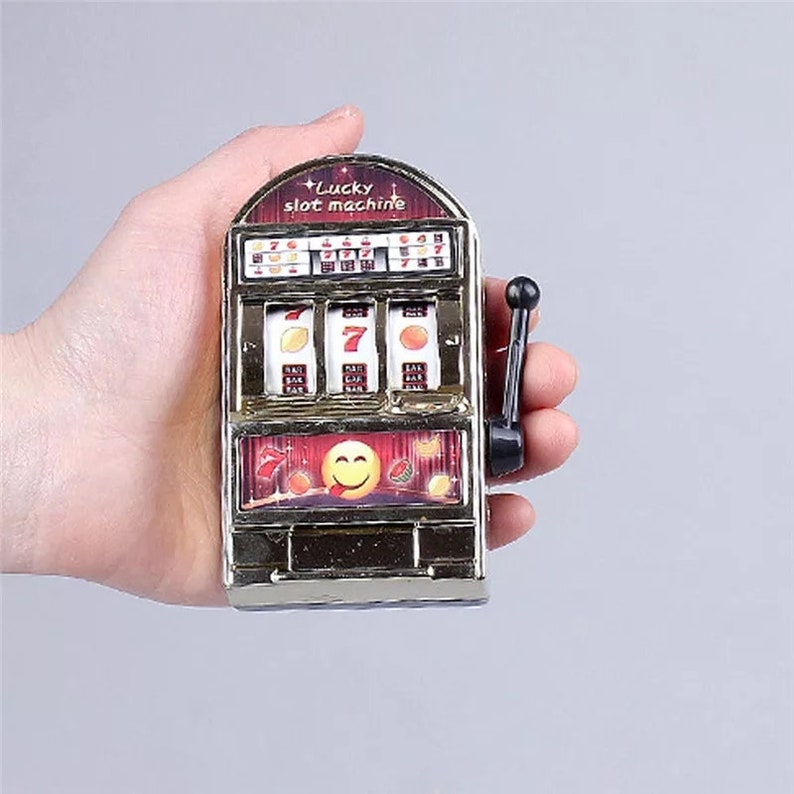 Lucky Jackpot Mini Slot Machine Antistress Toys Games for - Etsy