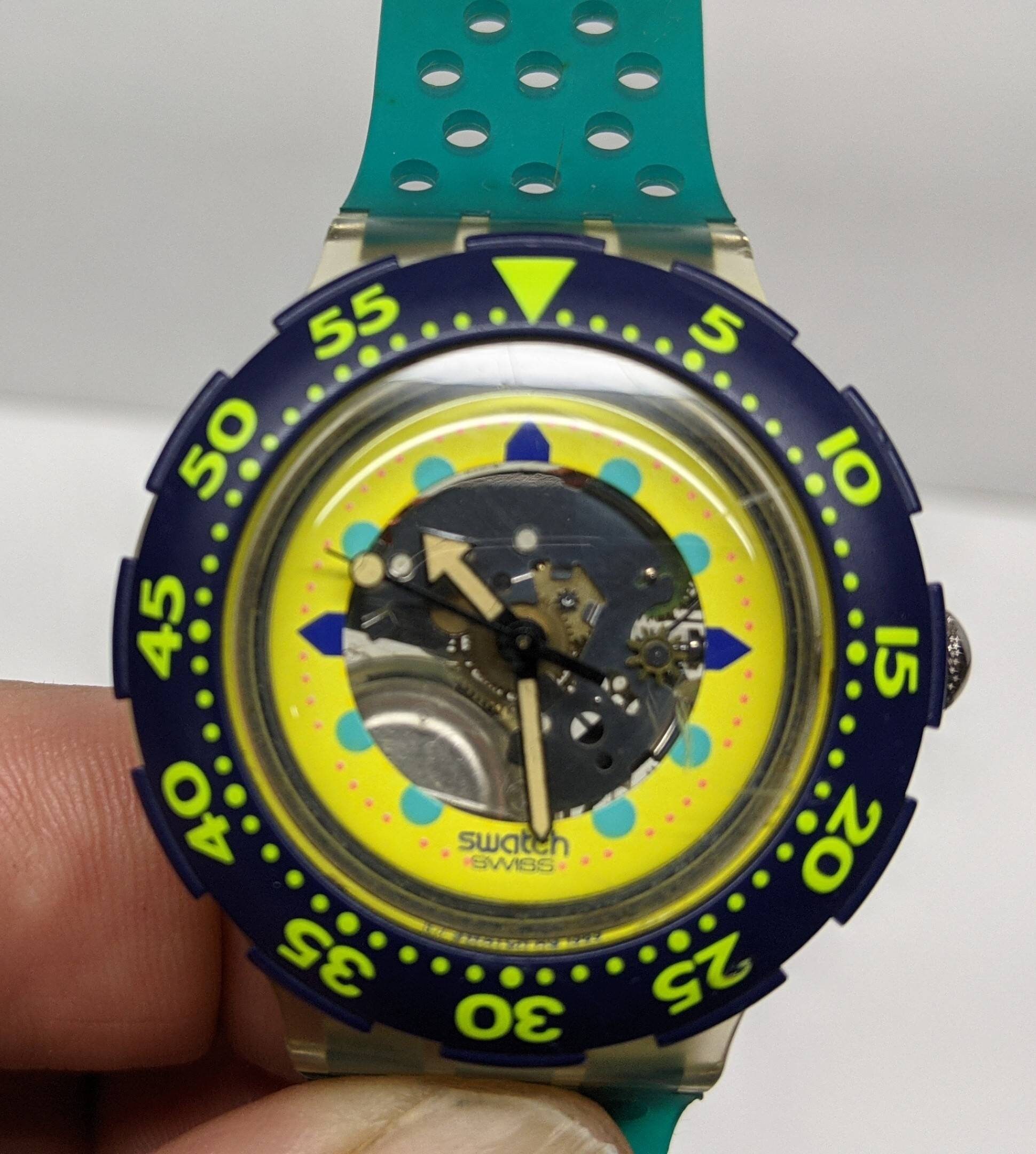 swatch divers watch 200m