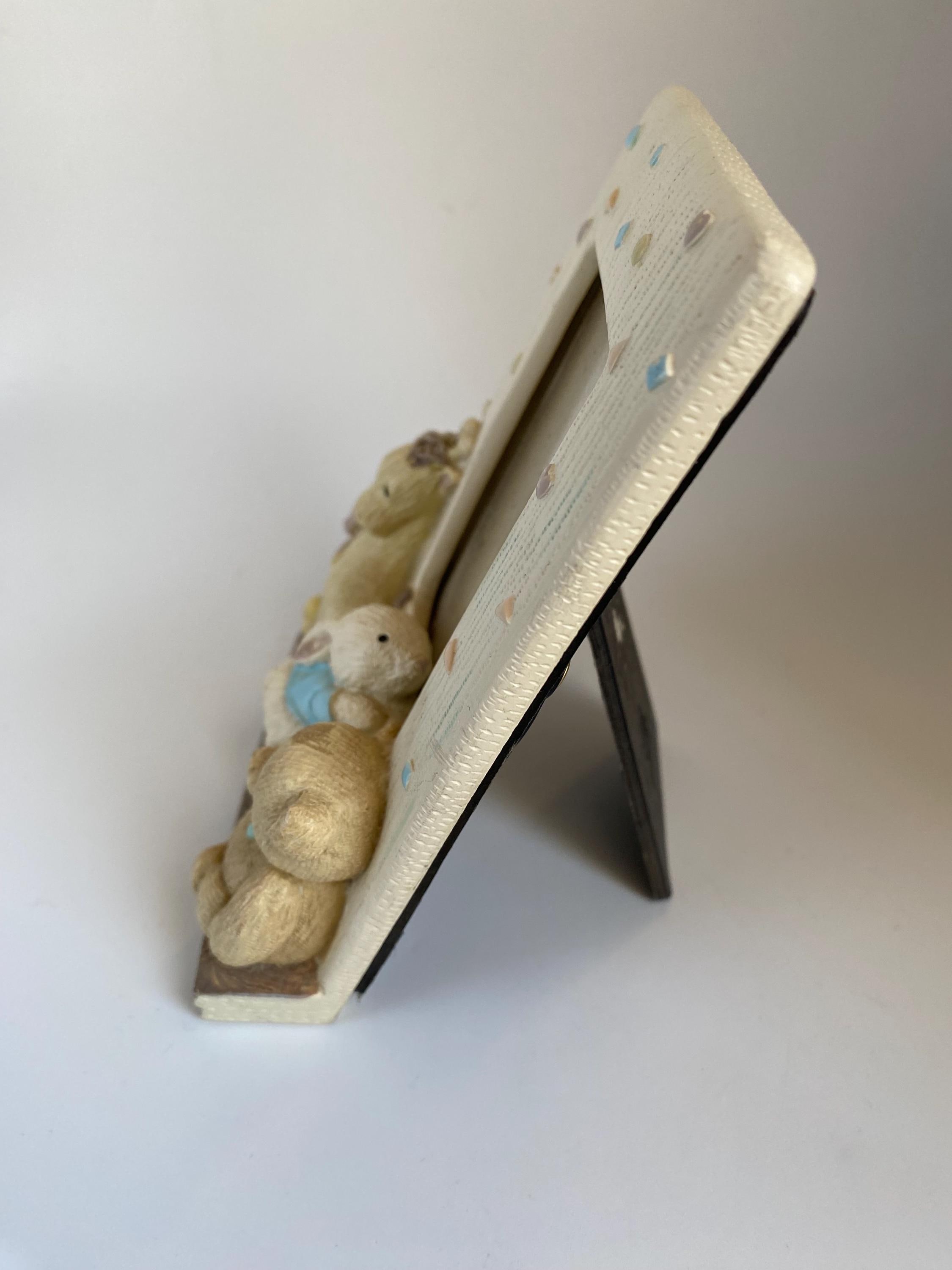 Vintage Burnes of Boston Nursery Photo Frame, Very Cute 3D Baby Photo ...
