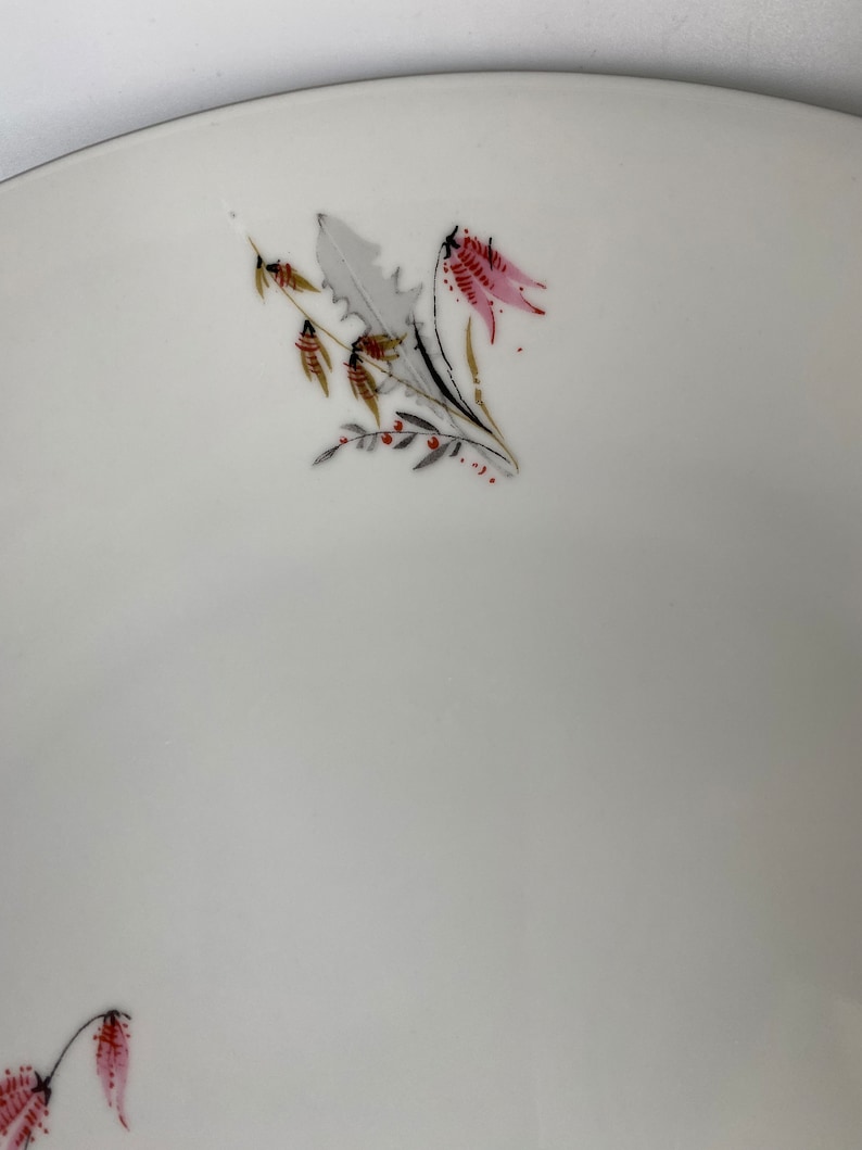 Assiette en Porcelaine Dorée et Blanche de Meissen, Allemagne, 1950s en