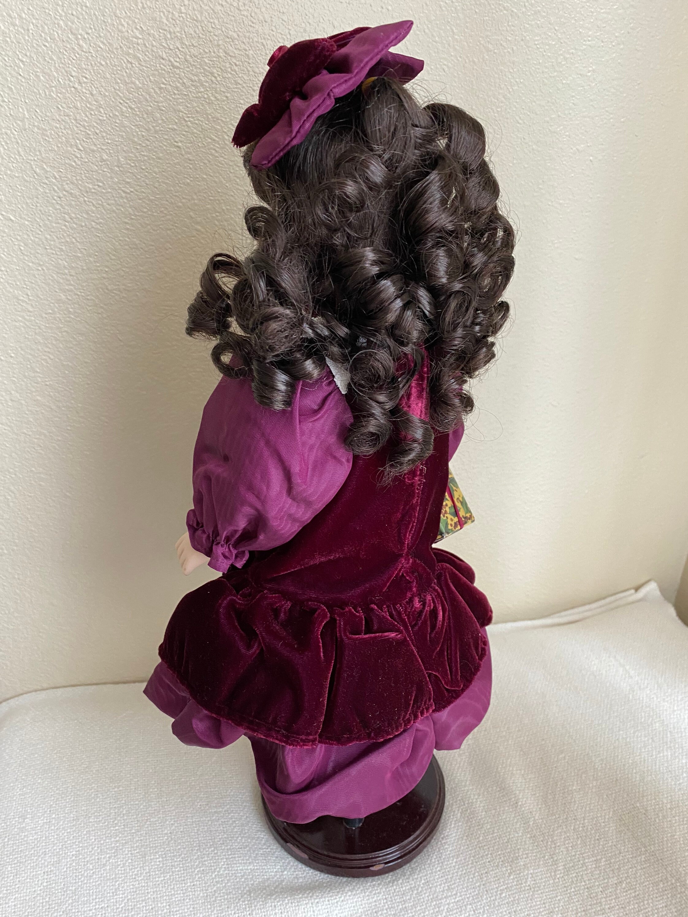 The Brass Key Victorian Collection Porcelain Doll, Rebecca, by Melissa