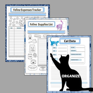 Kitten Care Planner for Foster Kittens/weight Tracker/vaccinations ...