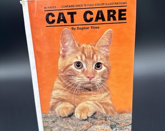 Cat Care Dagmar Thies 1989 Hardcover Vintage Book