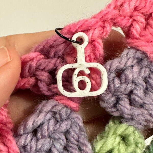 Numbered Stitch Markers *Custom choice of 10*