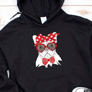 Dog Mom Hoodie, Frenchie Bulldog Pet Hoodies, Bulldogs Puppy Hoodie, French Bulldog Hoodie, Frenchies Dogs Unisex Sweatshirt