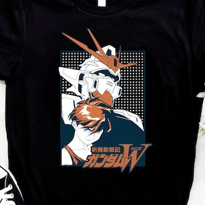 Gundam Wing Shirt, Japanese Robot Anime Shirt, Mobile Suit Manga Shirt, Gunpla RX 78, Amuro Ray Unisex Tee