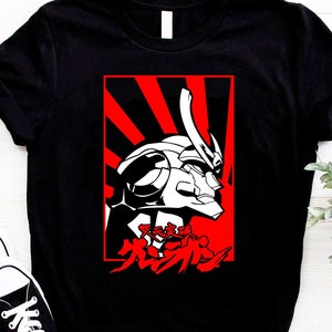 Tengen Toppa Gurren Lagann Anime T-Shirt, Kamina, Japanese Robot Manga Shirt, Simon, Yoko, Mecha Unisex Tee