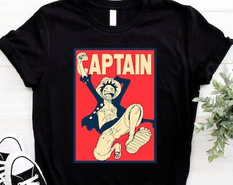 Luffy Shirt, Monkey D luffy Anime Shirt, Manga Straw Hat Pirates One Piece Shirt, Zoro, Mugiwara, Sanji Unisex Shirt