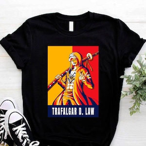 Trafalgar Law Shirt, Trafalgar D Law Anime Shirt, Manga Strohhut Piraten Einteiler Shirt, Ruffy, Zoro, Sanji, Mugiwara Unisex Shirt