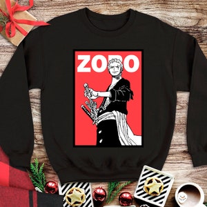 Sweat-shirt anime Zoro, pull manga Roronoa Zoro samouraï, pirates au chapeau de paille, Luffy, Sanji, Mugiwara, sweat-shirt unisexe japonais