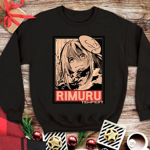 Rimuru Tempest Slime Anime Sweatshirt, Rimuru The Slime Manga Sweater, TenSura, Slime Datta Ken, Japanese Sweater, Unisex Sweatshirt