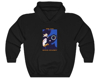 Cowboy Bebop Anime Hoodie, Whatever Happens Happens, See You Space