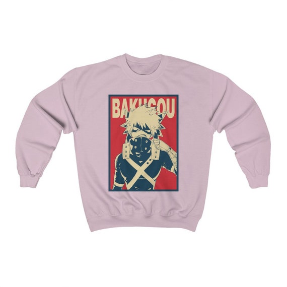 Felpa Bakugo, Maglione Bakugou Katsuki My Hero Academia, Felpa