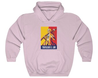 Trafalgar Law Hoodie, Trafalgar D Law Anime Hoodie, Manga Straw