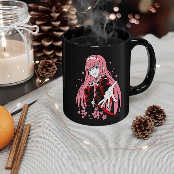 Zero Two Anime Cup, Darling in the Franxx Manga Mug, Aesthetic Anime  Kawaii, Zero Two Mugs, Japanese Anime Girl Coffee Cups - Etsy