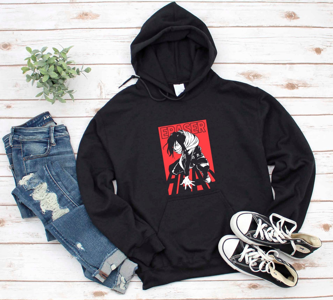 eraserhead mha hoodie