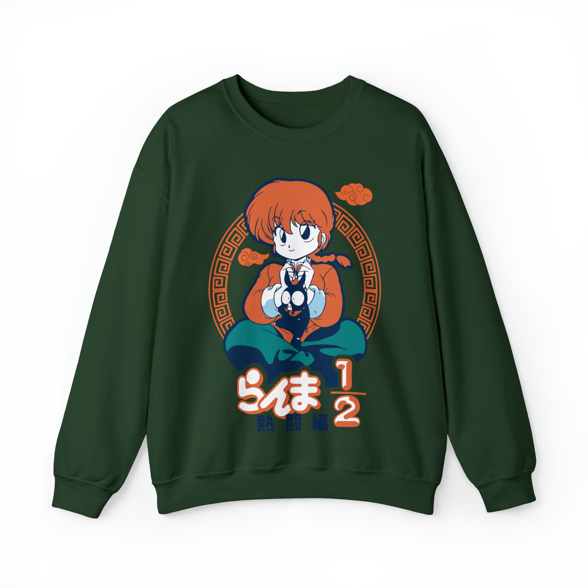 トップス 80s VTG RANMA 1/2 print sweat shirts 80s VTG RANMA 1/2 print sweat shirts