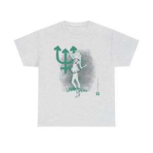 Sailor Neptune Anime Shirt, Michiru Kaiou Sailor Moon Manga Shirt, Pretty Guardian, Usagi Tsukino, Japanese Unisex SailorMoon Tee Ash