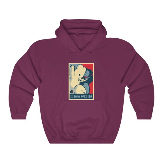 Monokuma Anime Sudadera con capucha Danganronpa Sudadera con capucha Junko Komaeda Monokuma Despair Manga Sudadera con capucha Monobear Hopes Peak Academy Dangan Ronpa Unisex Etsy Espana