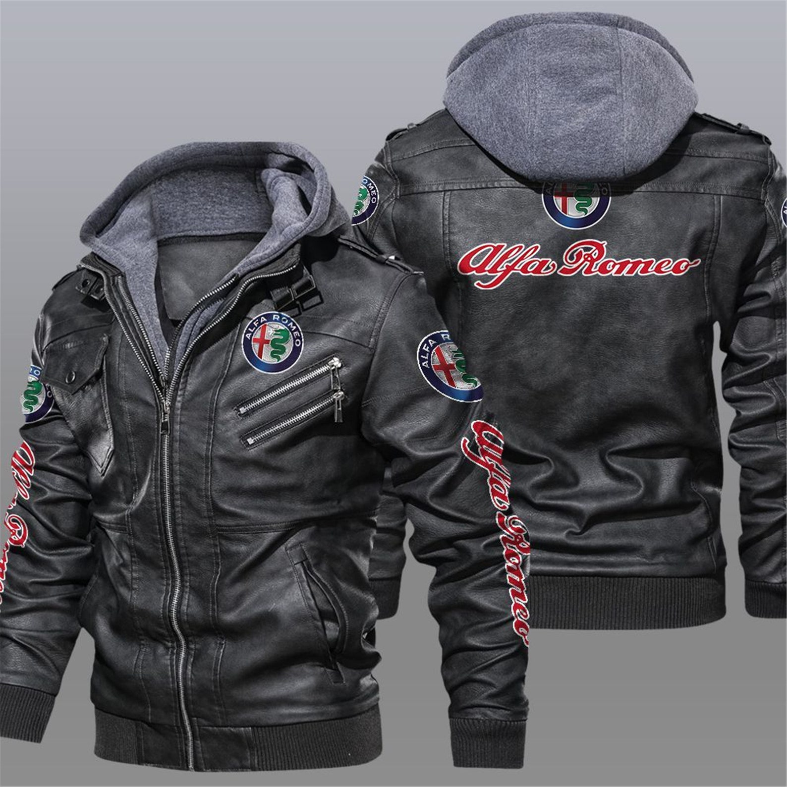 Alfa Romeo Leather Jacket Hoodies SweatshirtAlfa Romeo Team | Etsy