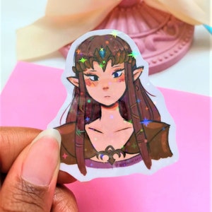 Adesivo fofo de Zelda Twilight Princess - BOTW - Legend of Zelda - Link