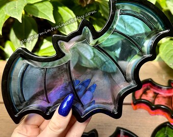 Fledermaus Resin Schmucktablett 19x10cm