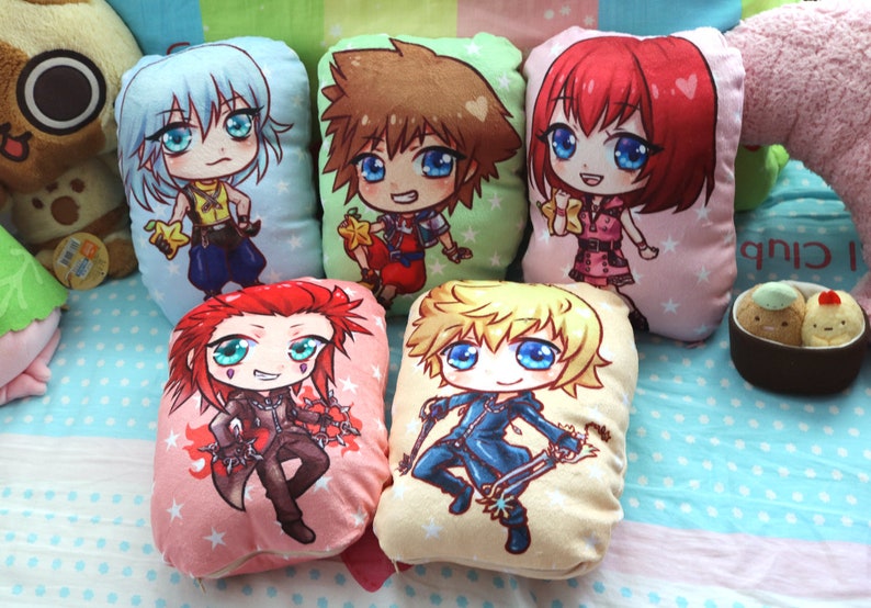 Kingdom Hearts Pillow Plushies Etsy